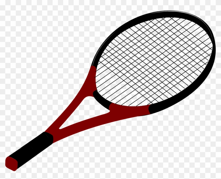 Tennis Racket Drawing Isolated Png Image - Racket Of Lawn Tennis Clipart