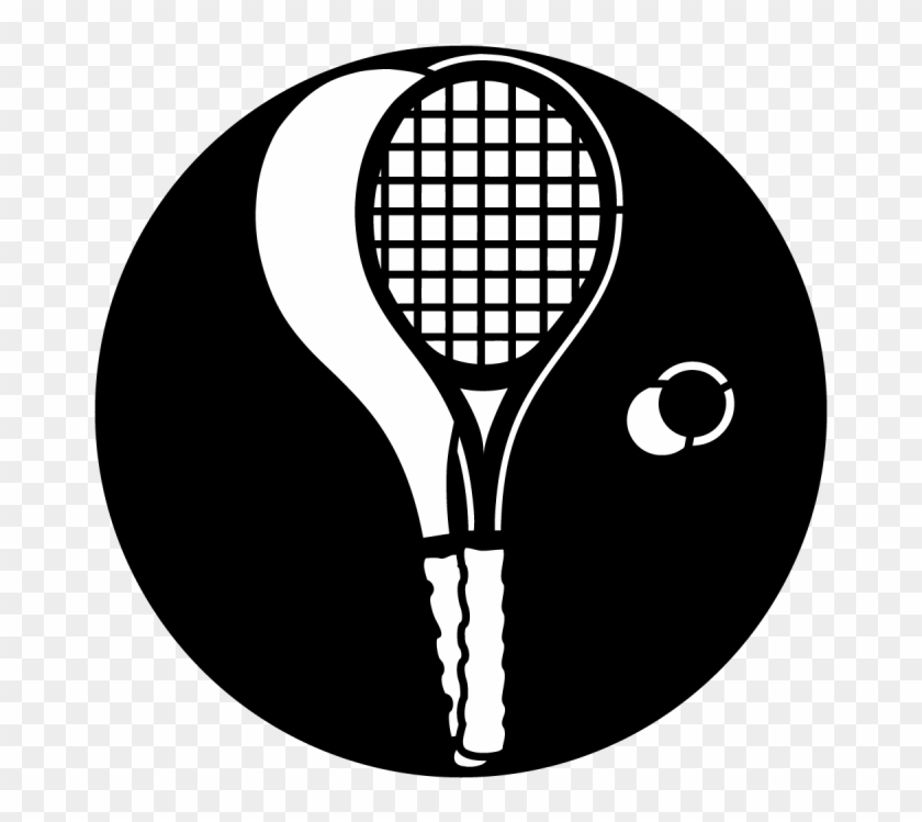 More Views - Sports - Tennis Racket - Illustration Clipart