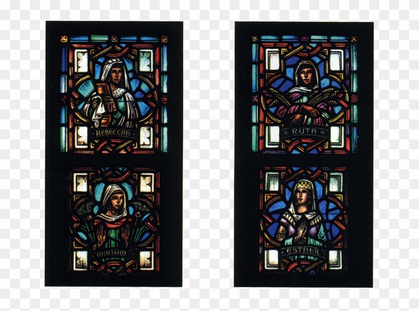 Left Window Pane - Stained Glass Clipart