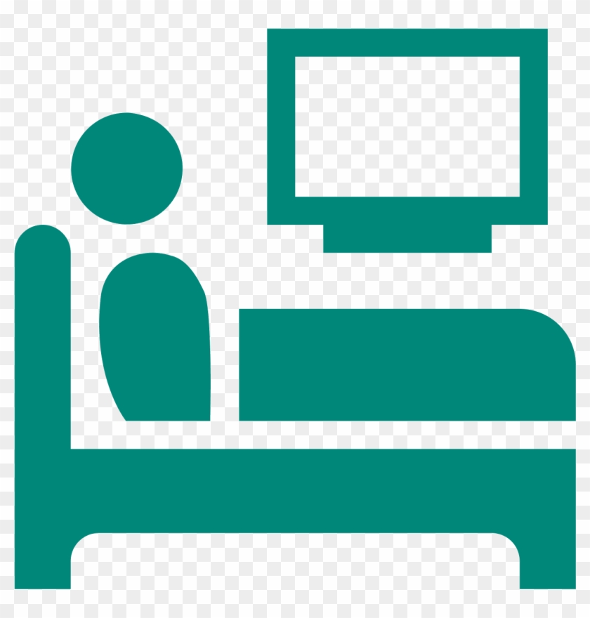Clipart Sleeping Hospital Bed - Png Download #3165006