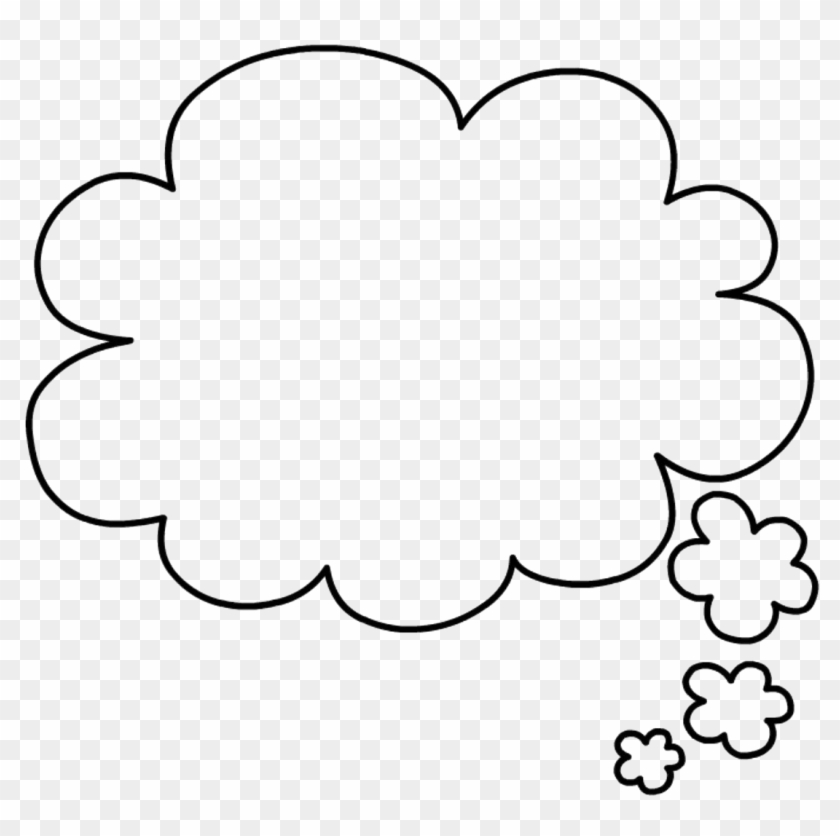 Speech Bubble Download Png Image - Line Art Clipart #3165684