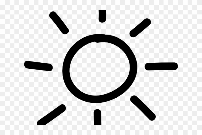 Drawn Sun Icon - Icon Urlaub Clipart #3166048