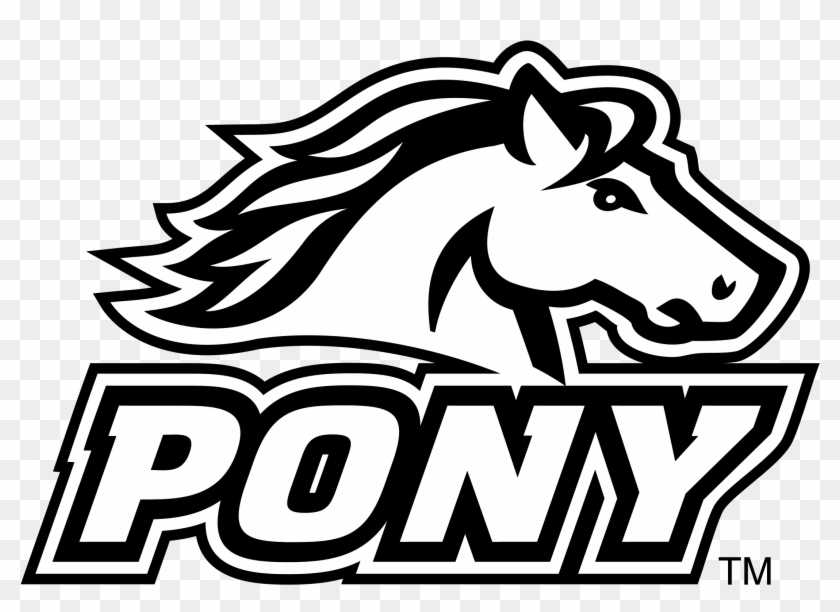 Pony Logo Png Transparent - Pony Baseball Logo Vector Clipart #3166597