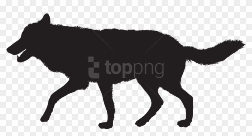 Free Png Wolf Silhouette Png - Wolf Silhouette Clipart Transparent Png