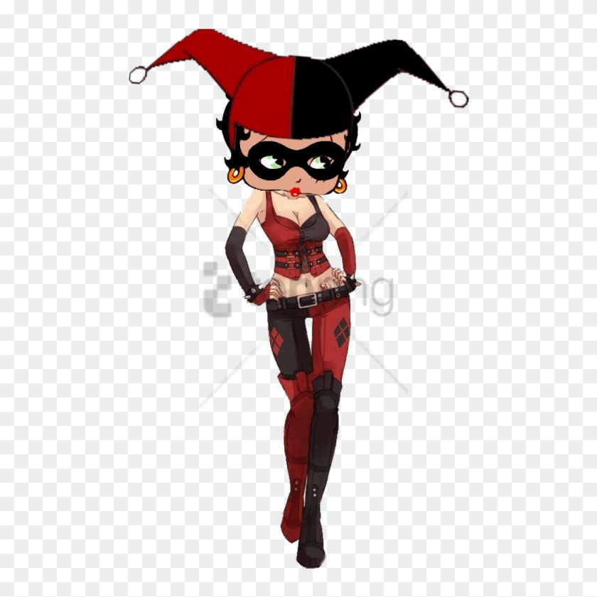 Free Png Download Halloween Png Images Background Png - Harley Quinn Betty Boop Clipart