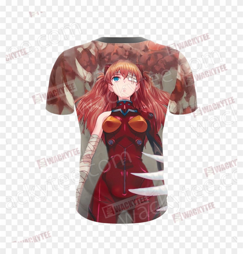 Shin Seiki Evangelion Soryu Asuka Langley Unisex 3d - Cartoon Clipart