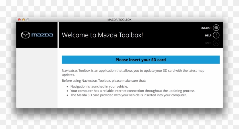 How To Get My Free Map Update In Mazda Toolbox - Mazda Toolbox Clipart #3167046