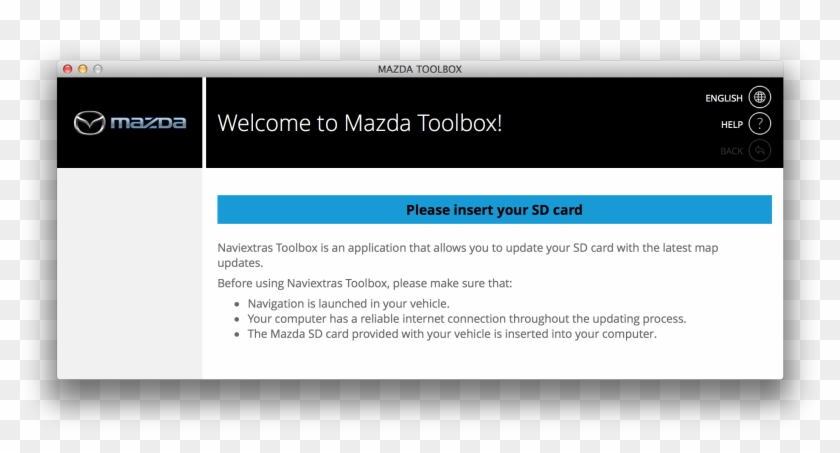 How To Get My Free Map Update In Mazda Toolbox - Mazda Toolbox Clipart