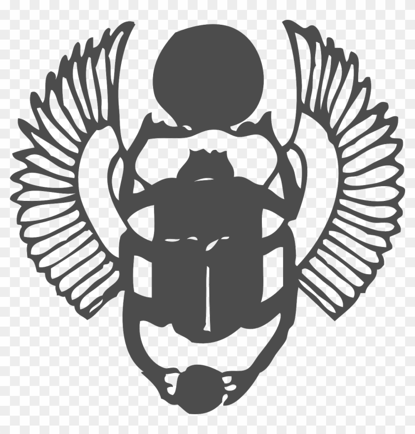 Scarab Symbol Wings Bug Png Image - Simbolos Egipcios Clipart