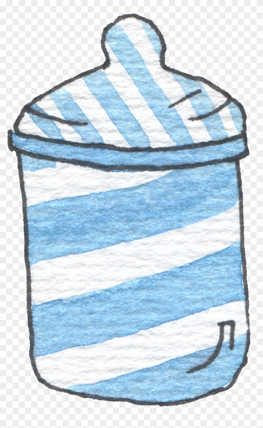 Blue Water Clipart Full Cup - Drawing - Png Download