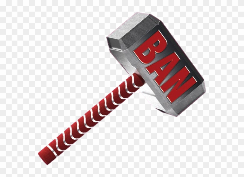 Ban Hammer Png - Ban Hammer Emoji Png Clipart