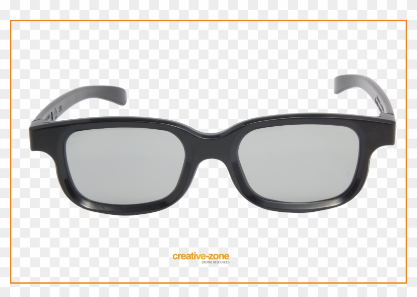 3d Polarized Cinema Glasses Transparent - 3d Cinema Glasses Transparent Clipart