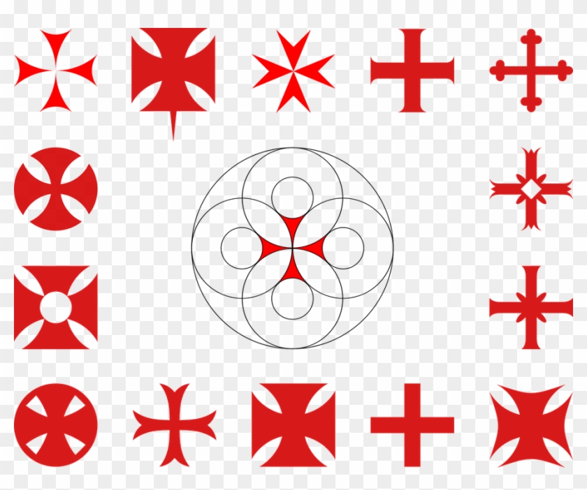 Does The Ancient Templar Cross Contain Codes That Support - Templar Cross Clipart #3169051