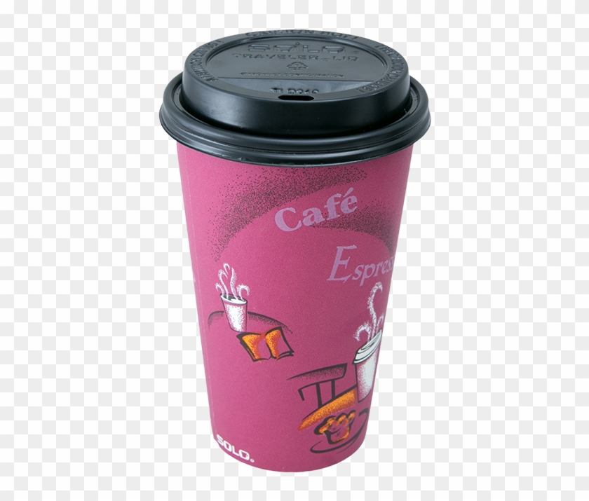 Solo® Single Sided Poly Paper Hot Cups - Water Bottle Clipart #3169085