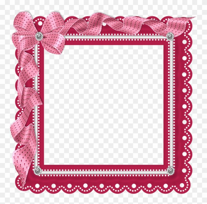 Light Pink Frame Png - Dark Pink Pink Frame Clipart #3169340
