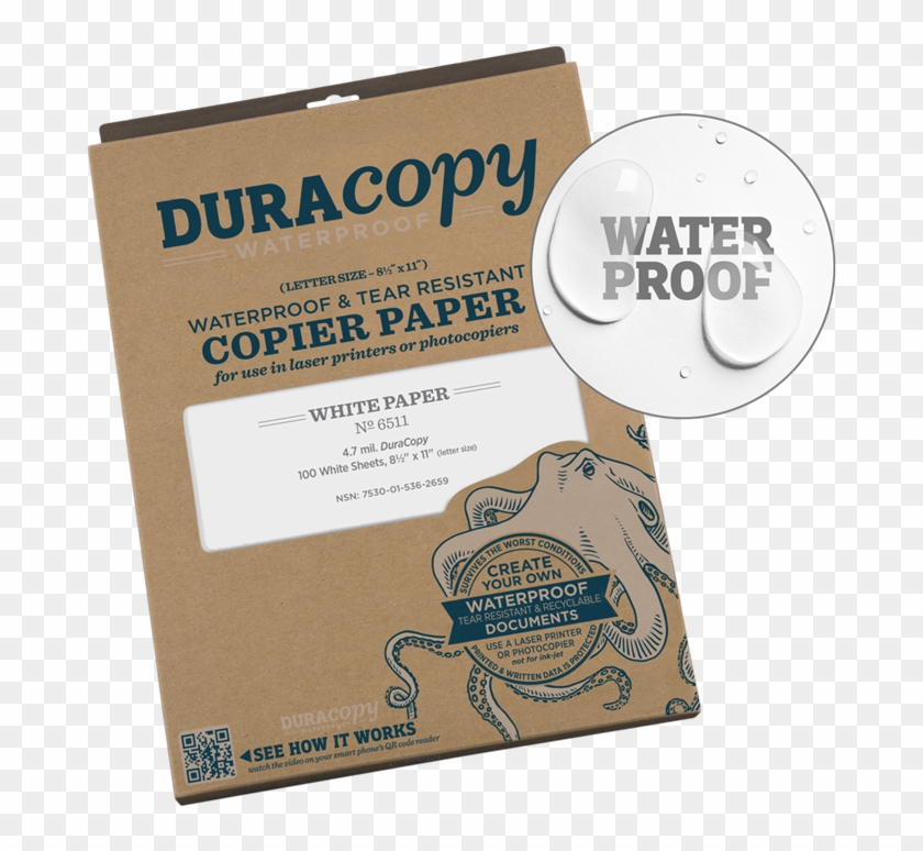 Transparent Laser Paper - Waterproof Printed Paper Clipart