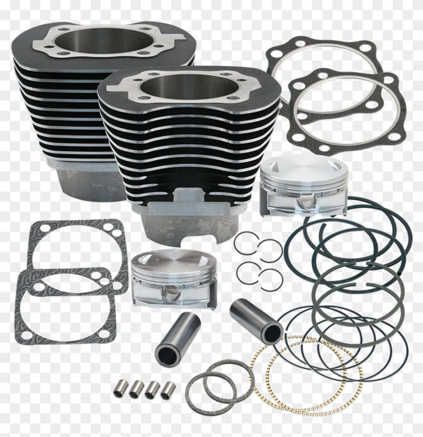 4 1/8" Bore Cylinder & Piston Kit For Early Production - Lens Clipart #3169669