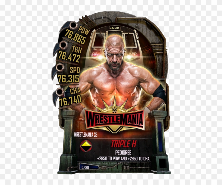 Tripleh S5 25 Wrestlemania35 - Wrestlemania 35 Clipart