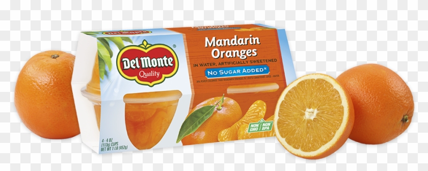 No Sugar Added, Fruit Cup® Snacks - Mandarin Orange Fruit Cup Clipart #3170204