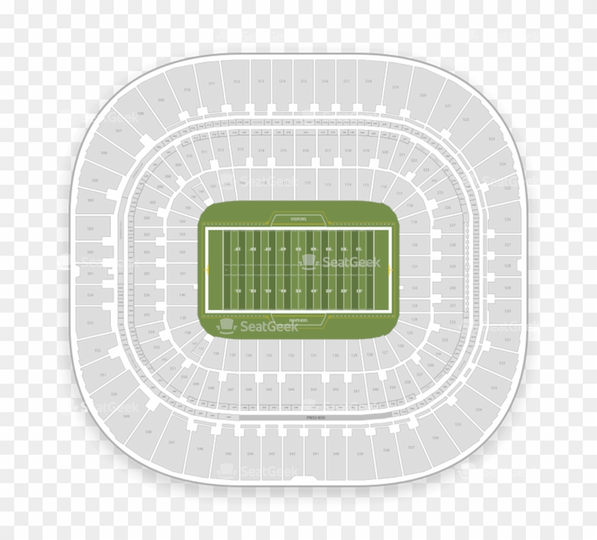 Bunch Ideas Of Carolina Panthers Seating Chart Best - Bank Of America Stadium Clipart