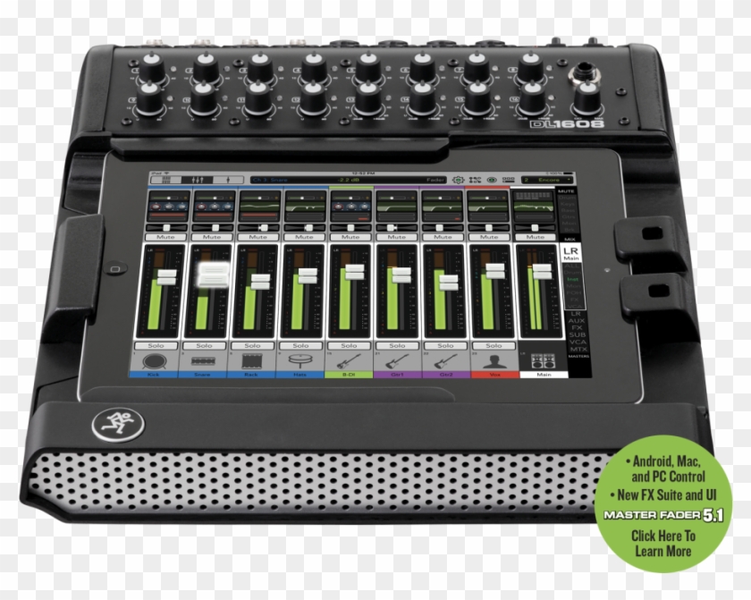 Mackie Dl1608 Clipart