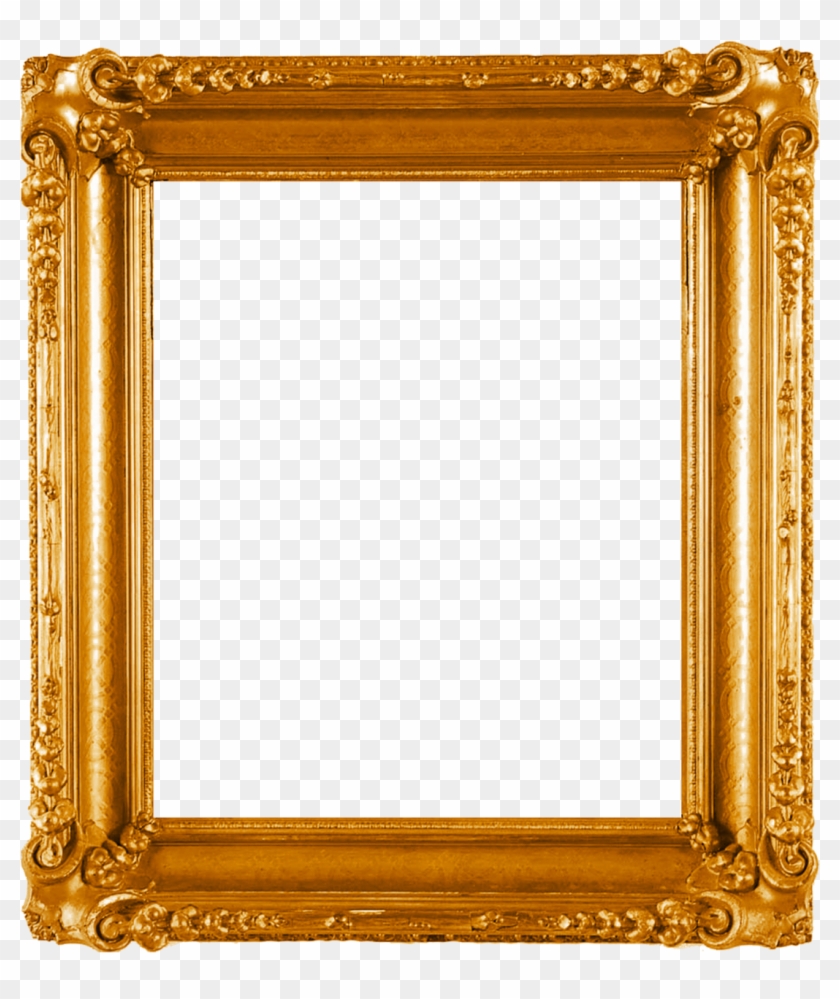 0 131098 C9ca63af Orig Free Frames, Free Digital Scrapbooking, - Golden Painting Frame Clipart #3170970