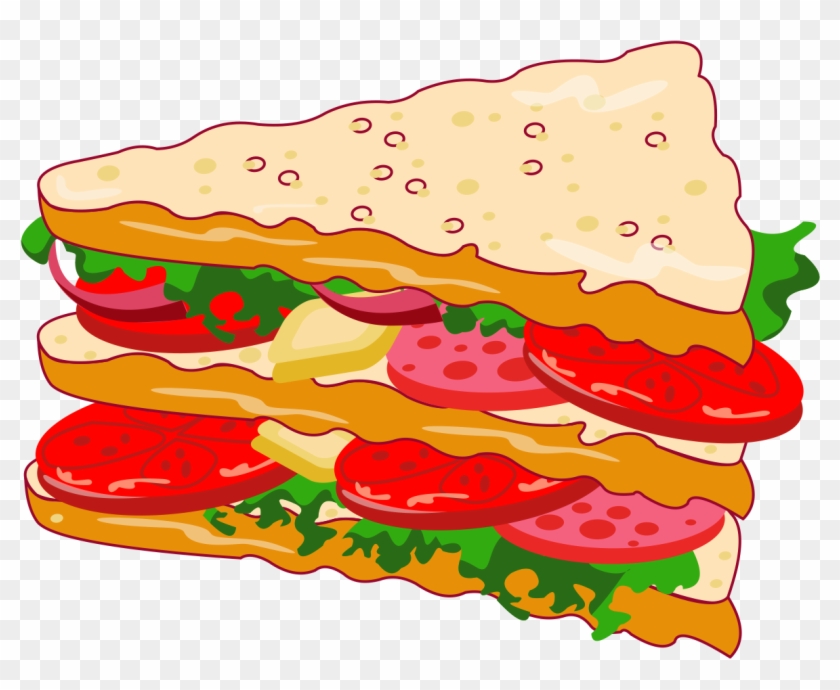 Cartoon Cute Gourmet Element Design Sandwich Png And - รูป แซ น วิ ช การ์ตูน Clipart #3171049