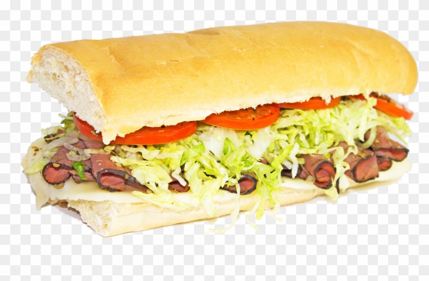 #5 Roast Beef Sub - Fast Food Clipart #3171078