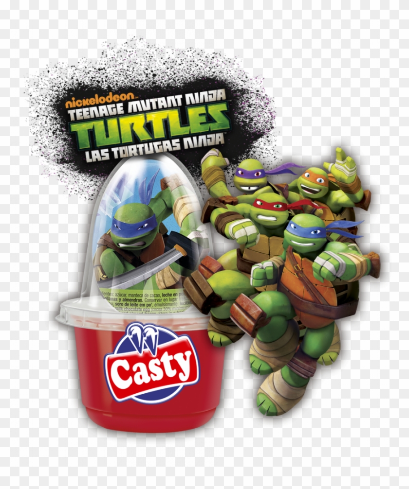 Vanilla And Chocolate Cup With A Ninja Turtles Surprise - Teenage Mutant Ninja Turtles Clipart #3171390