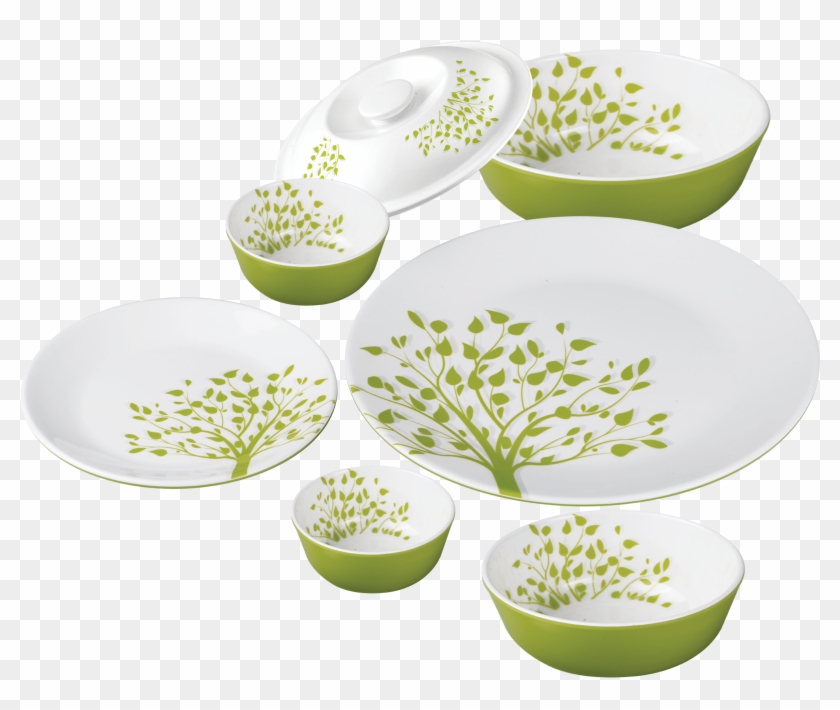 Pc Dual Set - Servewell Melamine Dinner Sets Clipart