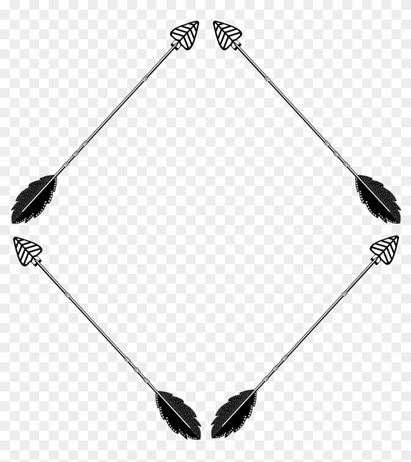 Arrow Drawing Png - Line Art Clipart #3171737