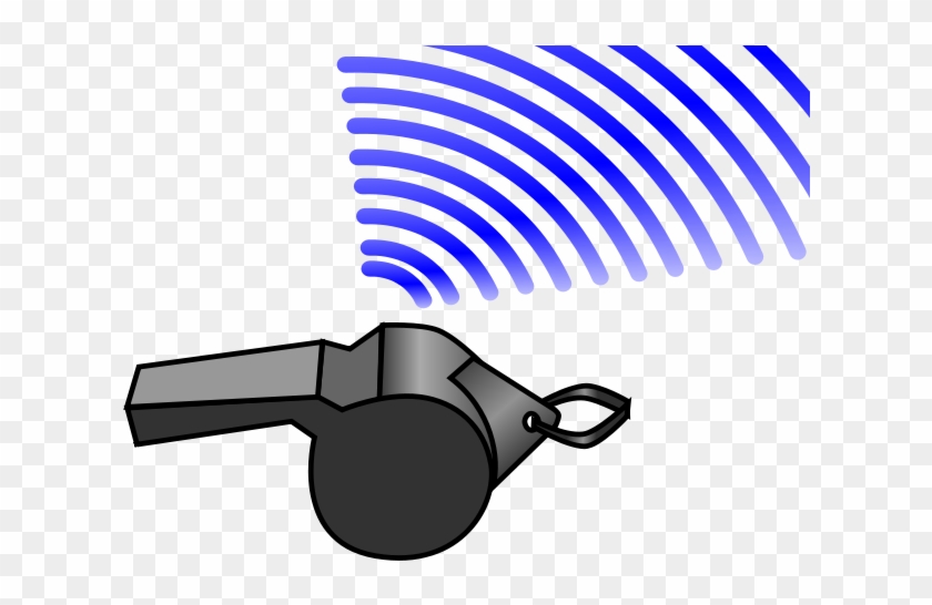 Metal Whistle Long Whistling - Whistle Clipart #3172110
