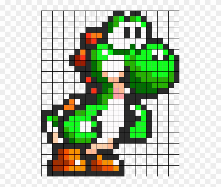 Minecraft Pixel Art Pokemon Avec Coloriage Pixel Art - Yoshi's Island Blue Yoshi Clipart #3172314