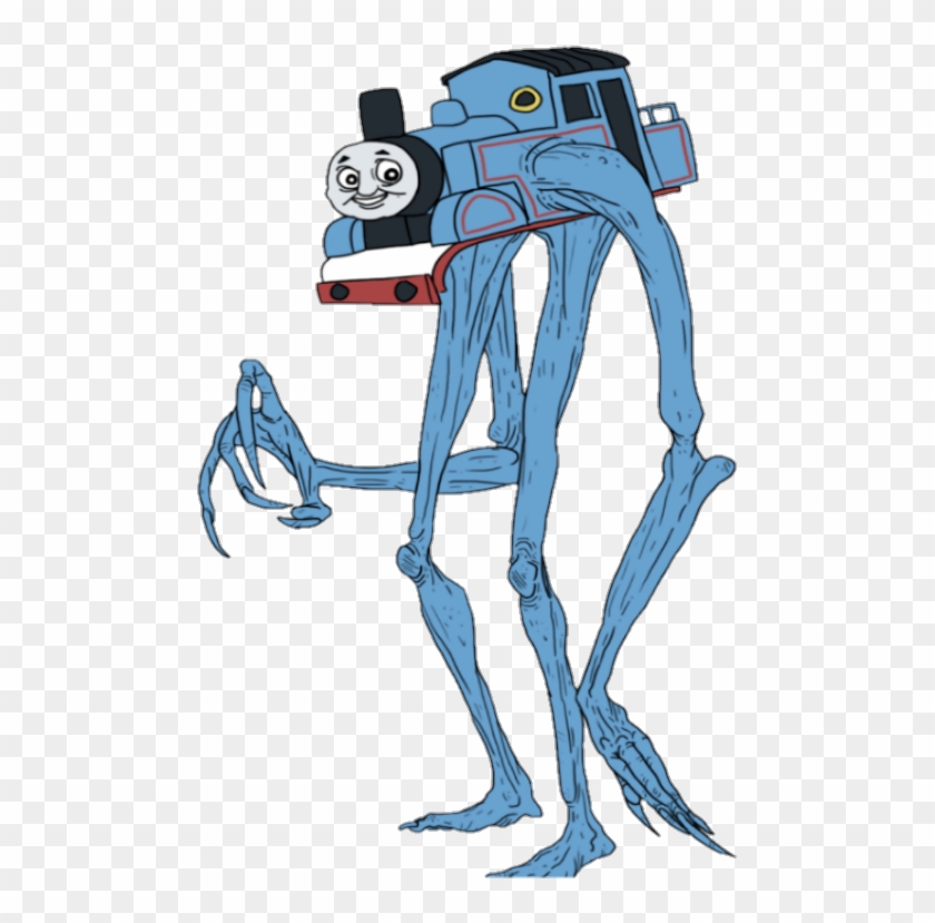Creepy Locomotive Render - Haunted Thomas The Tank Engine Clipart