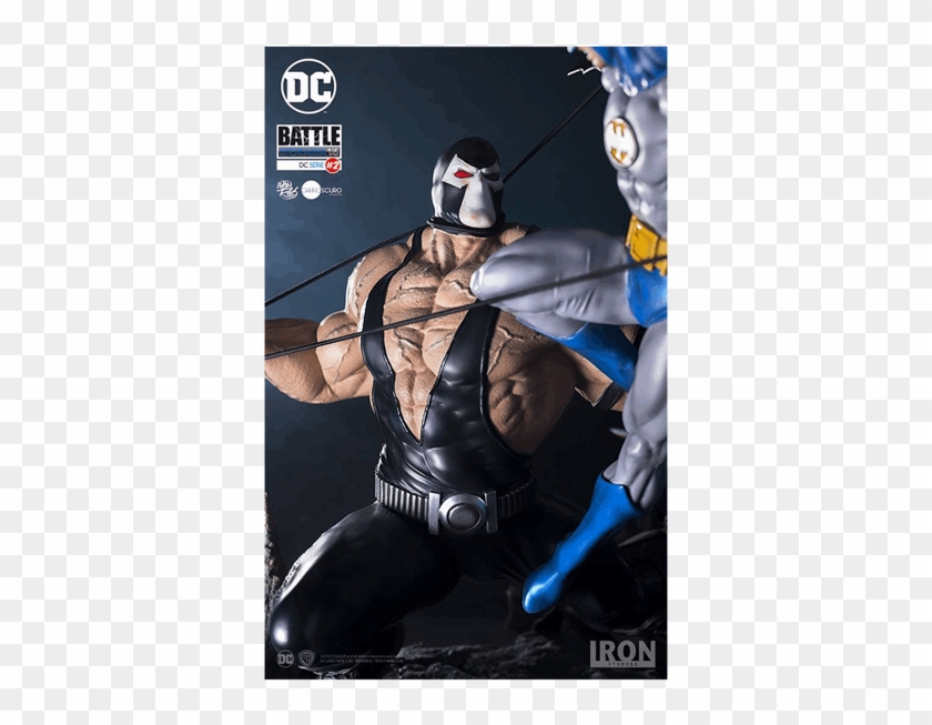 Batman Vs Bane 1/6 Scale Diorama Statue - Batman Vs Bane Statue Clipart #3172653