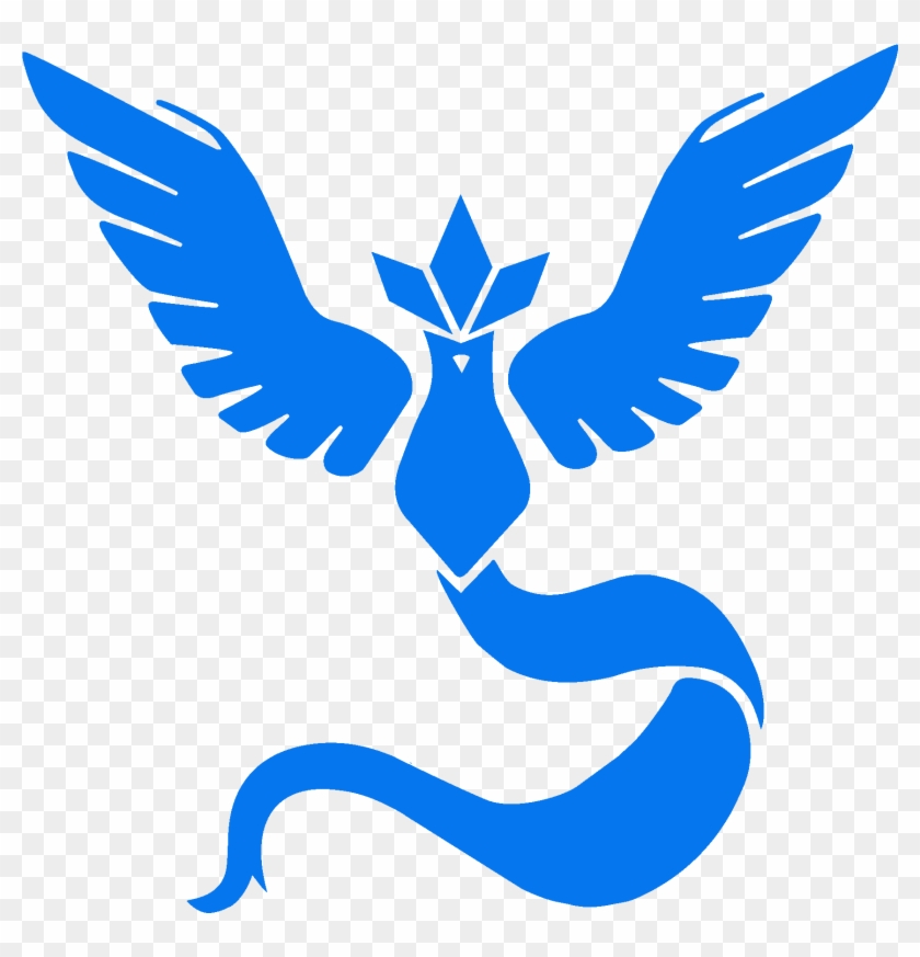 Articuno Transparent Pokemon Go - Pokemon Go Blue Team Clipart #3172991