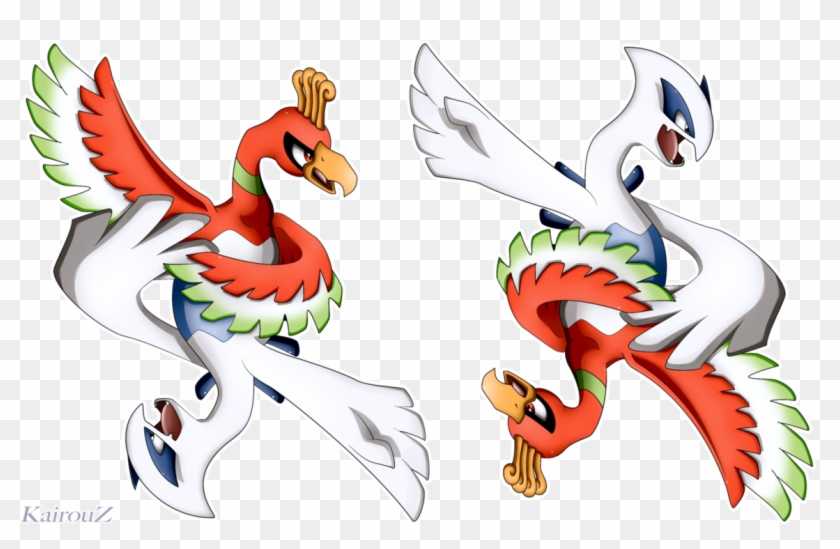 Graphic Royalty Free Library Articuno Drawing Ho Oh - Articuno Zapdos Moltres Lugia Ho Oh Clipart