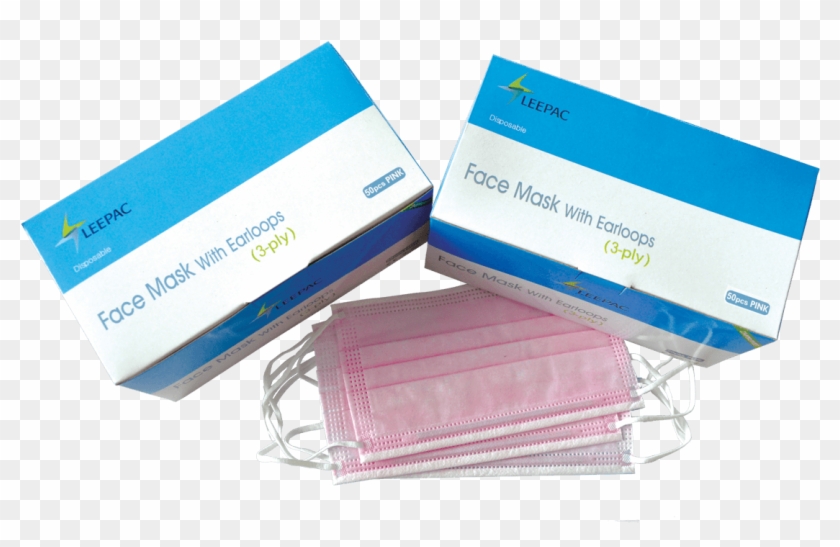 Face Mask Earloop, Pink Or Blue (mas Fm00100) Critical - Wallet Clipart
