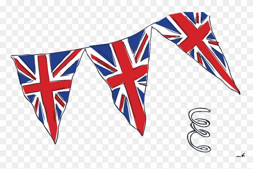 The Jubilee - British Flag Bunting Png Clipart #3174218