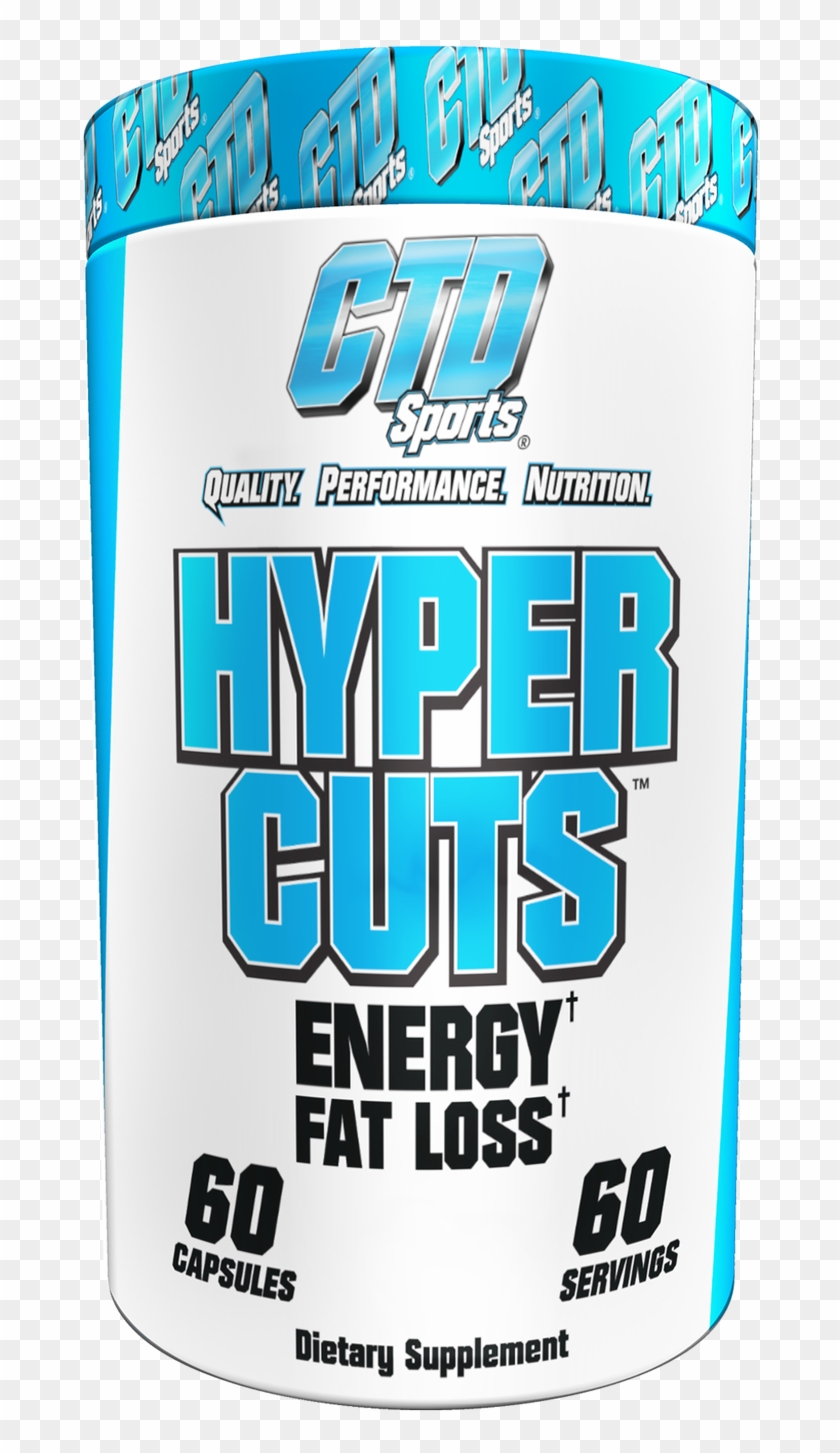 Buy Sports Hyper Cuts Fat Burner Energy Weight Loss - Hypercuts Ctd Clipart #3174314