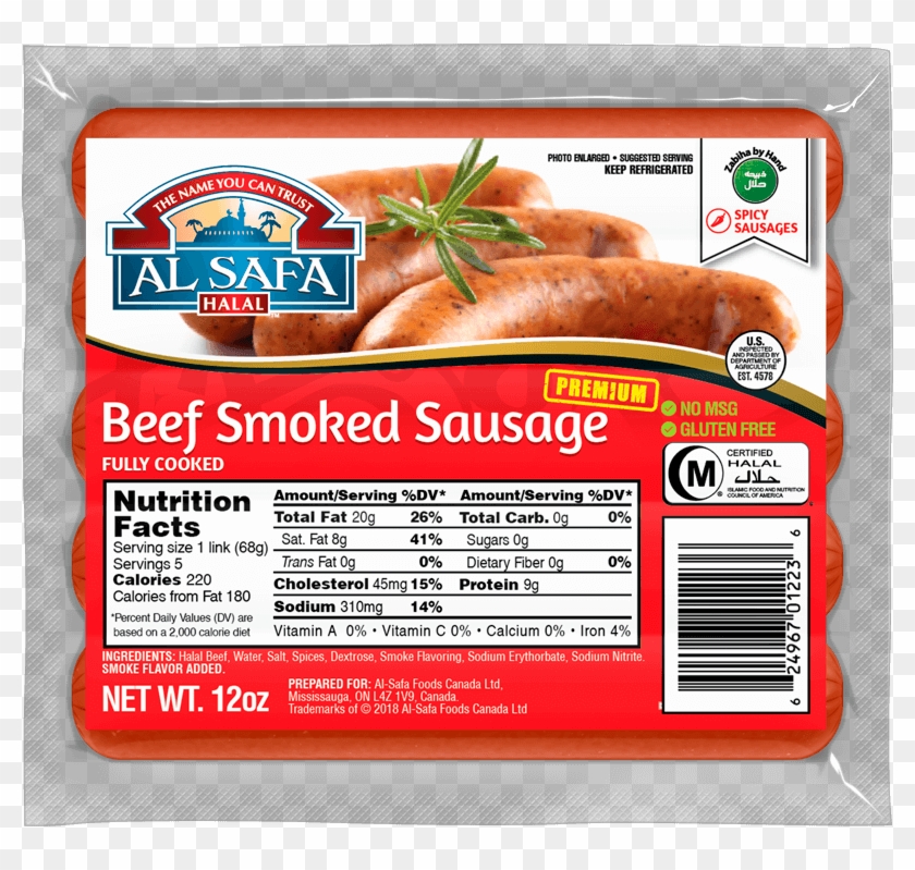 Beef-sausage - Al Safa Clipart