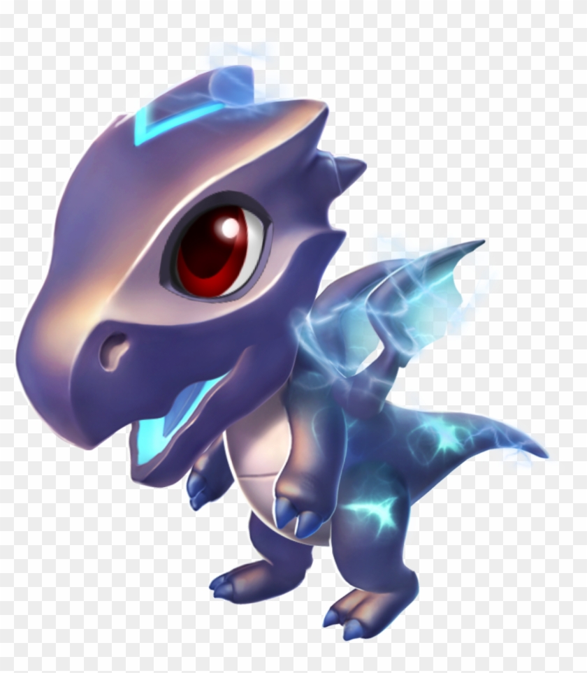 Storm Dragon Baby - Dragon Mania Legends Storm Dragon Clipart