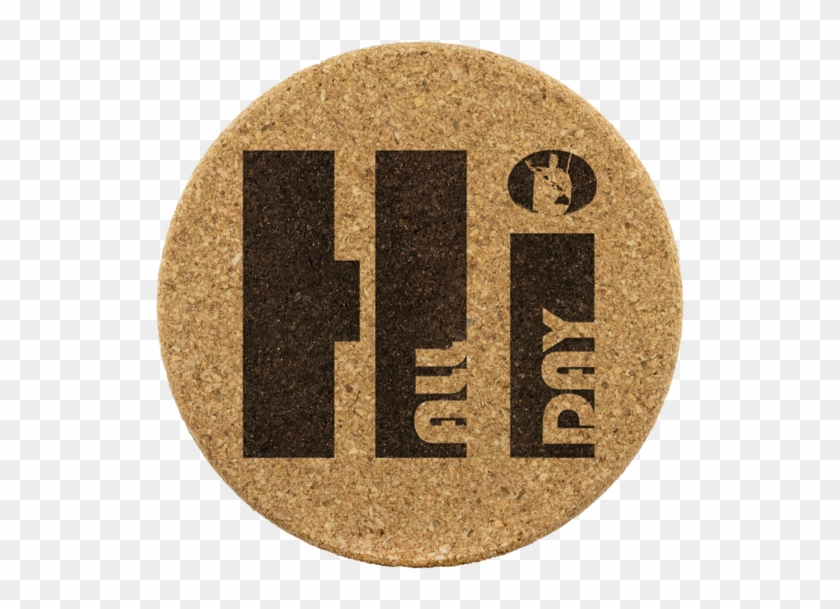 Hi All Day King Kamehameha Round Cork Coaster Set, - Drink Coaster Clipart #3175636