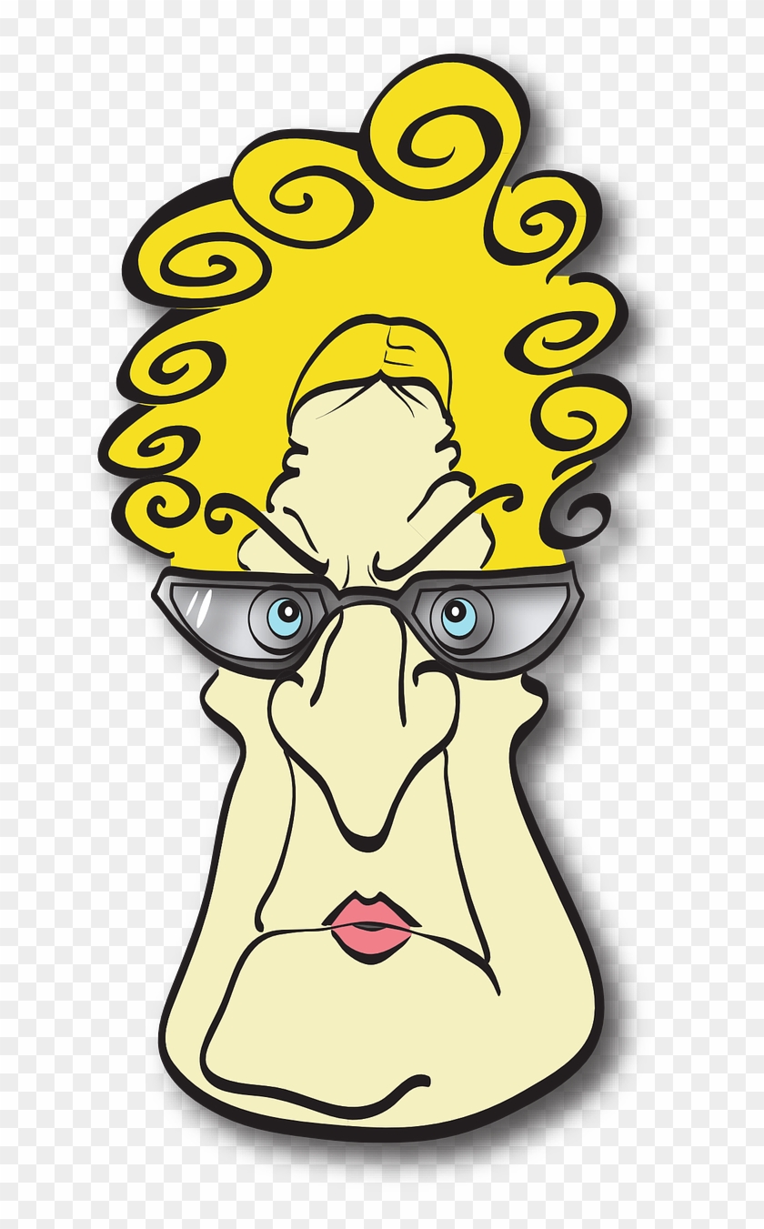 Transparent Download Are You Getting Desperate Yasmin - Cartoon Old Lady With Glasses Clipart