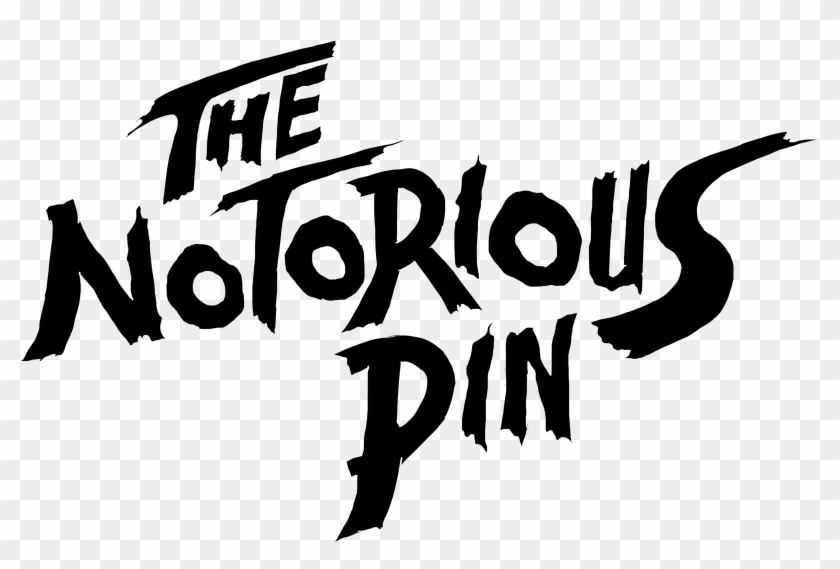 The Notorious Pin - Calligraphy Clipart