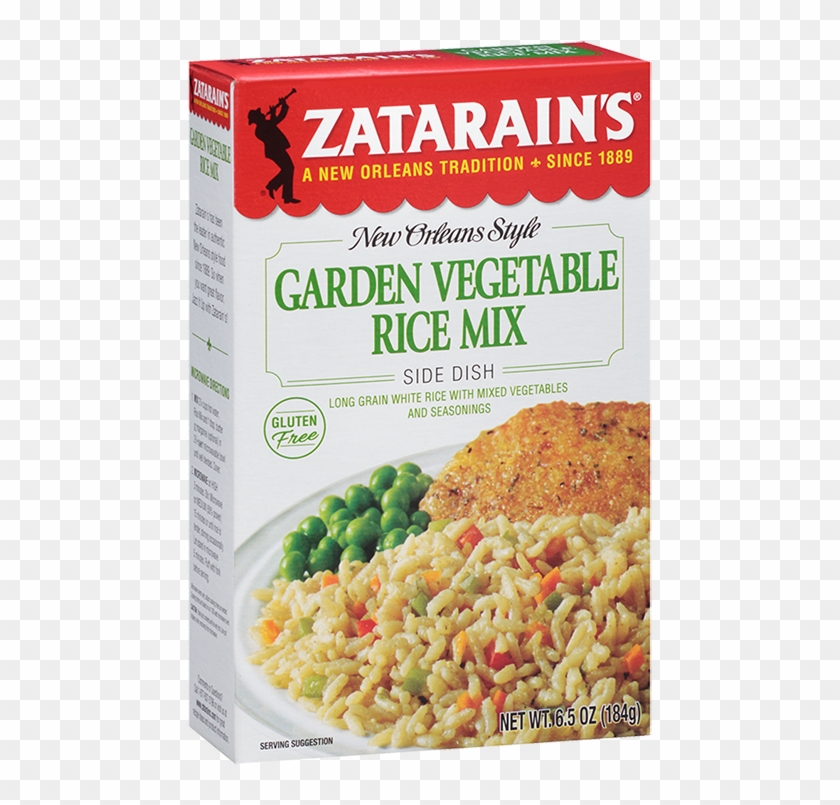 Rice In Mixed Vegetables & Chicken Png - Zatarain's Gumbo Base Clipart #3176952