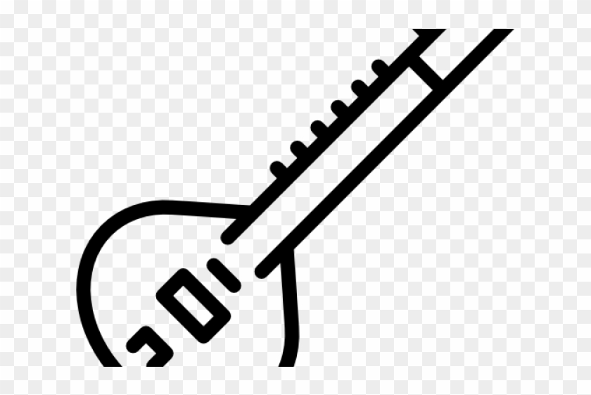 Sitar Clipart Transparent - Png Download
