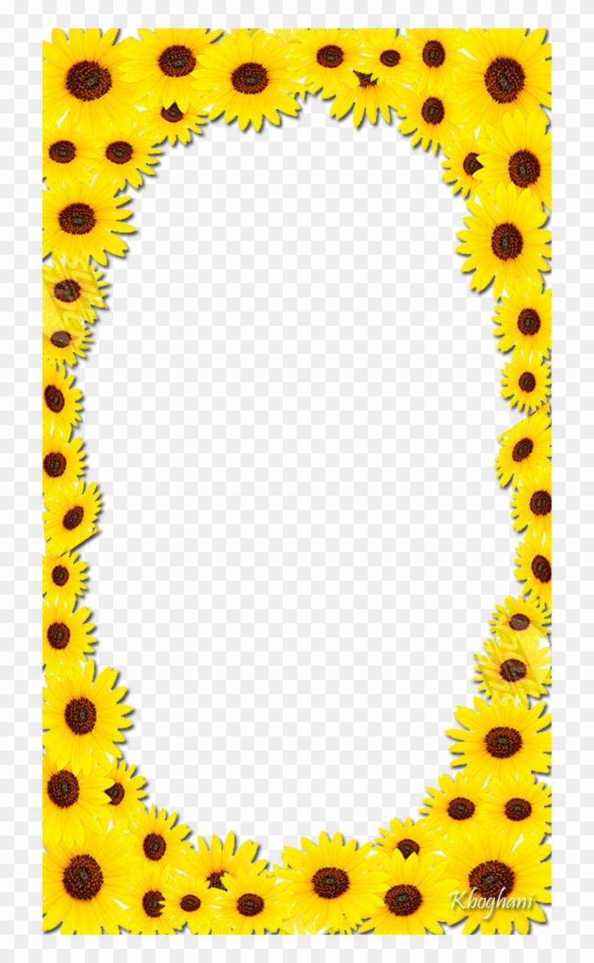 Sunflower Frame - Sunflower Frames And Borders Clipart