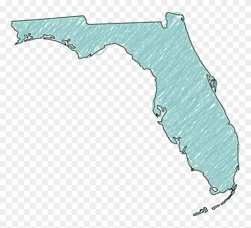 You Can Also Choose From Our Selection Of Jpg Maps - Florida Simple Map Clipart