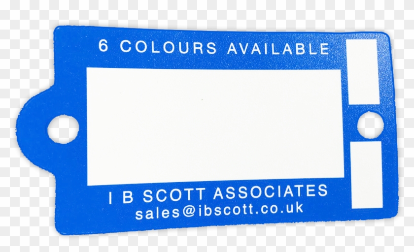 Plastic Key Tag Special Offer - Cobalt Blue Clipart #3178980